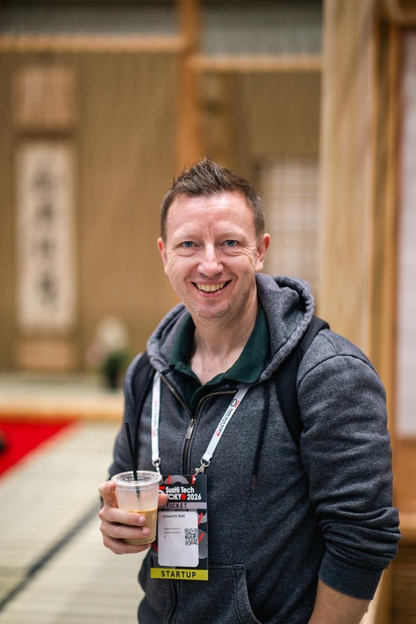 Matt Ainsworth at SusHi Tech Tokyo 2026